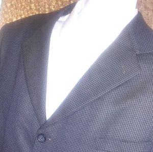 OSCAR DE LA RENTA Black Blazer Size 48L